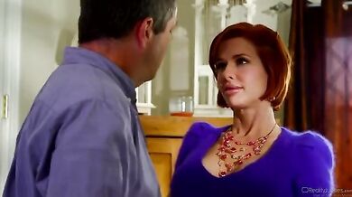 Redhead Cougar Viciously Rides BBC