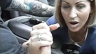 Stranded Milf Sucks for Help