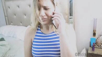 Blonde Mom Sucks Stepson's Dick