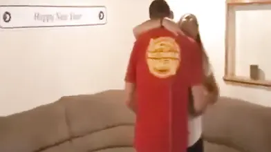 Busty Blonde MILF's Kitchen Quickie