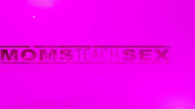 Seductive MILF Teaches Daughter Oral Skills