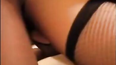 Milf Licks Caged Dick, Takes BBC