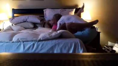 Mature Couple's Passionate Foreplay