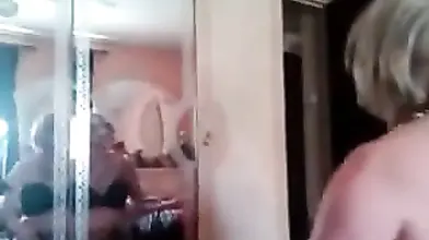 Glasses-Wearing MILF Gives POV Handjob