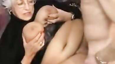 Grannies' Wild Orgy with Hung Studs