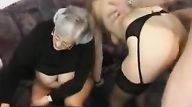 Grannies' Wild Orgy with Hung Studs