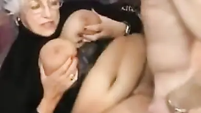 Grannies' Wild Orgy with Hung Studs