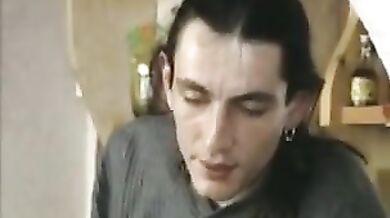 Mature Skank Fucked and Facialized in Bar