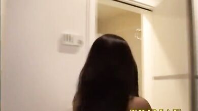 Horny Indian Milf Plays with Dildos