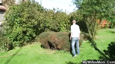 Mature Seductress Lures Young Neighbor