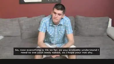 Stockinged Mature Agent Sits on Hung Model