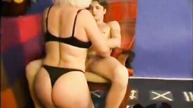 Mature Granny Helps Out