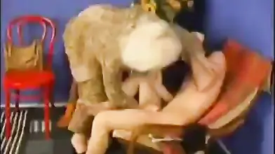 Mature Granny Helps Out