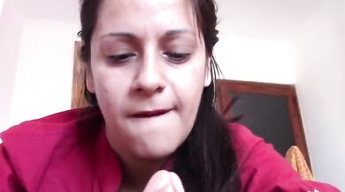 Passionate POV with Seductive Brunette Mom