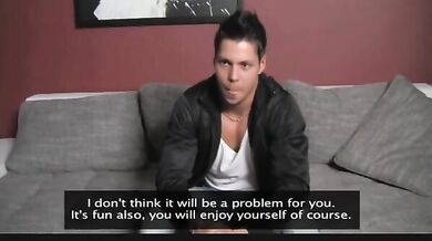 Milf Casting Agent Fucks Young Hunk