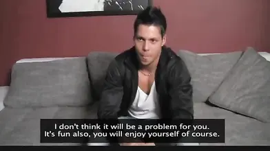 Milf Casting Agent Fucks Young Hunk