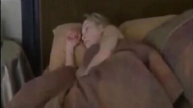 Blonde MILF Mom's Intimate Evening