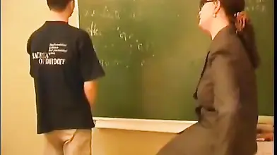 Mature Teacher Seduces Student