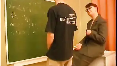 Mature Teacher Seduces Student
