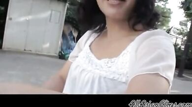 Hairy Japanese MILF Agaki Oda Rides a Cock