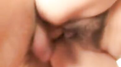 Mature Tourist's Hairy Cunt Filled After Sightseeing