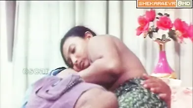 Indian Mom's Passionate Makeout Session