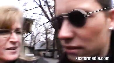 Blonde Milf Gets Doggy Style Fucked