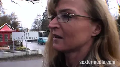 Blonde Milf Gets Doggy Style Fucked