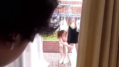 Japanese Mom and Boy's Masturbation Encounter