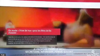 Seductive French Cougar in Lingerie