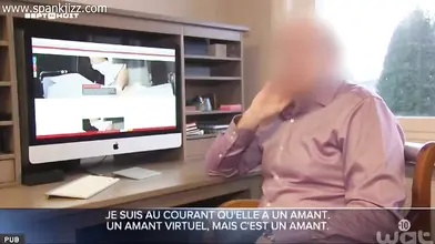 Seductive French Cougar in Lingerie