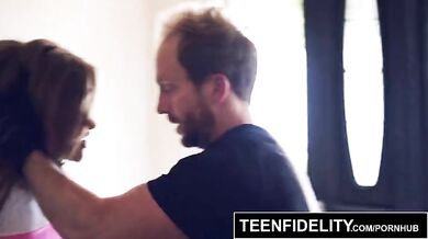 Athletic 18-year-old Abused by Mature Man