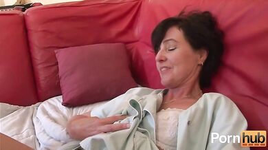 Naughty Mature Woman's Kitchen Anal