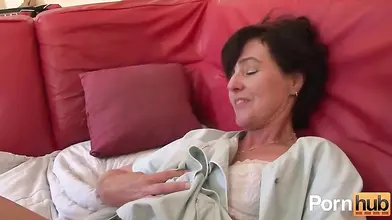 Naughty Mature Woman's Kitchen Anal