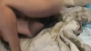 Milf Rides Hubby's Stiff Bazooka