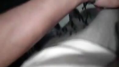 Mature Woman Touches Hard Cock on Public Transit