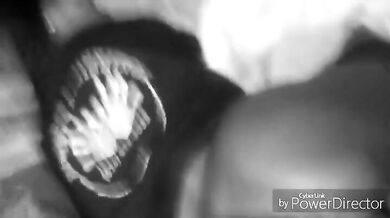 Ebony Babysitter Bends for Big BBC