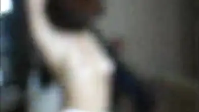 Russian Milf Rides Lover on the Floor