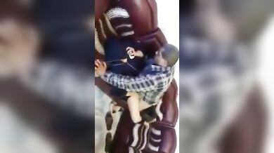 Masked Mature Slut Raped by Burglar