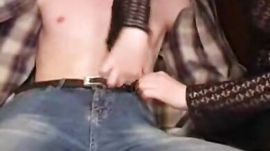 Mature Woman Enjoys Anal with Teen