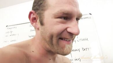 Mature Lady Rides Hard on Chair