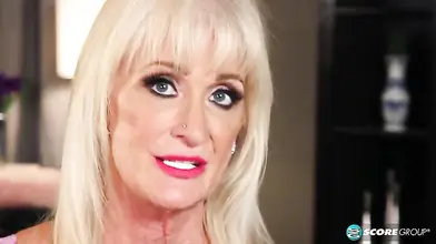 Mature Blonde Bimbo Takes a Hard Pounding