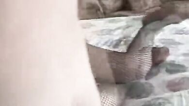 Blonde Cougar's Pre-Fuck Masturbation