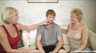 Mature Blondes Taste Young Meat