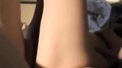 Mature Asian Nympho's Morning Blowjob