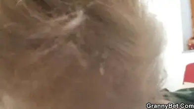 Mature Blonde Seduces Teen