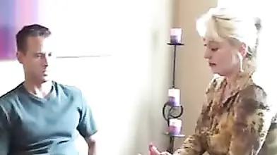 Mature Blonde Enjoys Anal with Stud