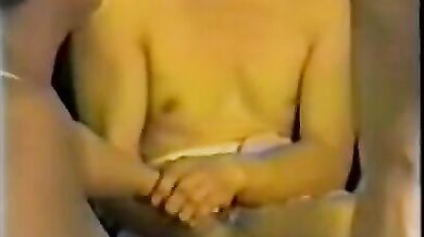 Vintage Slut's Sofa Threesome