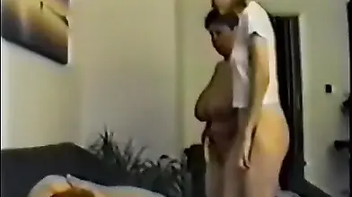 Vintage Slut's Sofa Threesome