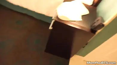 Busty Milf's Pre-Shower Car Masturbation